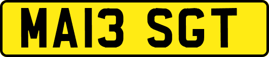 MA13SGT