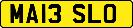 MA13SLO