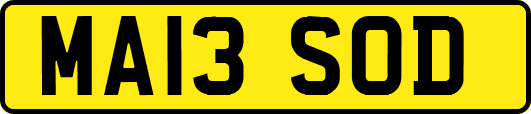 MA13SOD