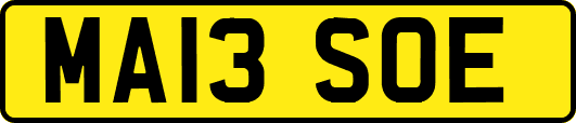 MA13SOE