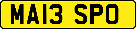 MA13SPO
