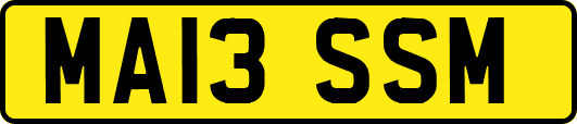 MA13SSM