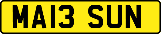 MA13SUN