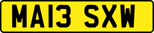 MA13SXW