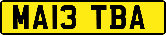 MA13TBA