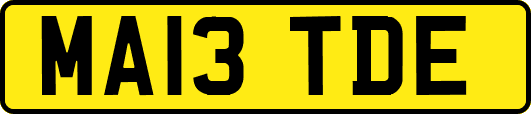 MA13TDE