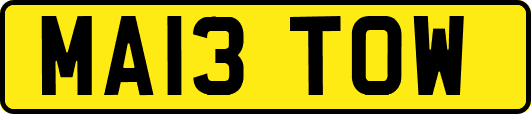 MA13TOW