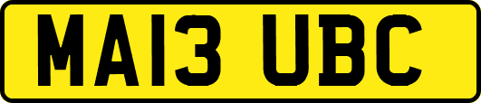 MA13UBC