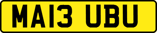 MA13UBU