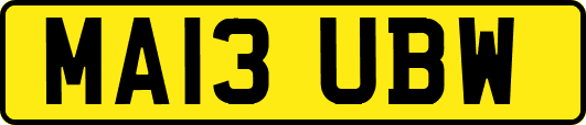 MA13UBW