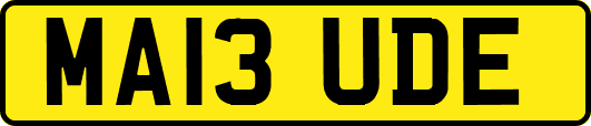 MA13UDE
