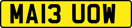 MA13UOW