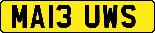 MA13UWS