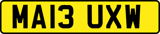 MA13UXW