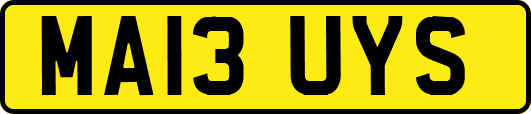 MA13UYS