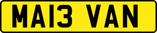 MA13VAN