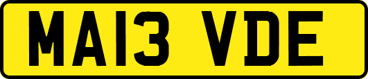 MA13VDE