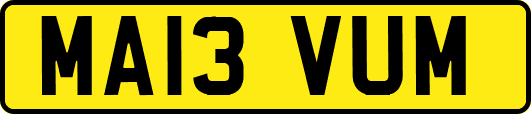 MA13VUM