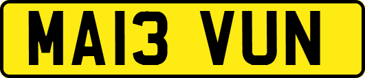 MA13VUN