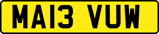 MA13VUW