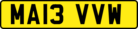 MA13VVW