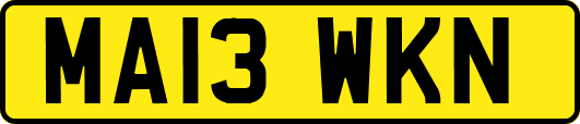 MA13WKN