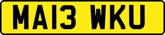 MA13WKU