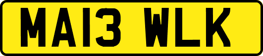 MA13WLK