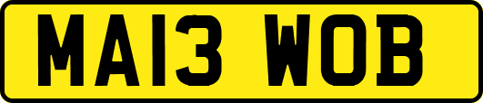 MA13WOB