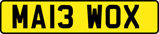 MA13WOX