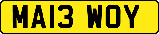 MA13WOY