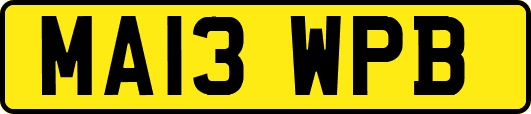 MA13WPB