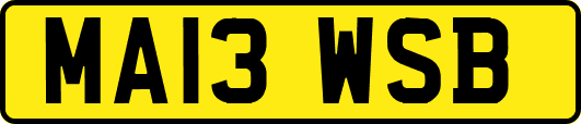 MA13WSB