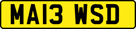 MA13WSD