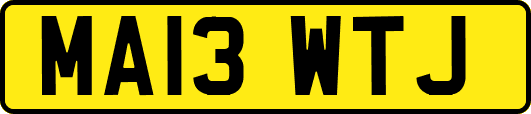 MA13WTJ