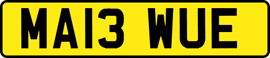 MA13WUE