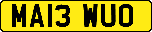 MA13WUO