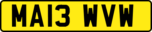 MA13WVW