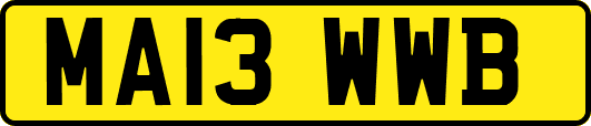 MA13WWB