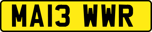 MA13WWR