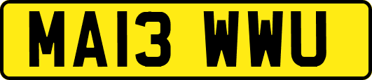 MA13WWU