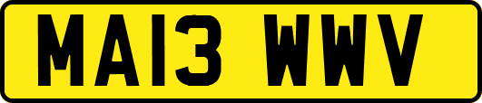 MA13WWV
