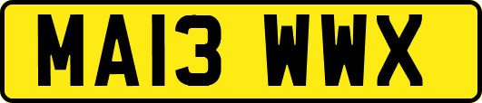 MA13WWX