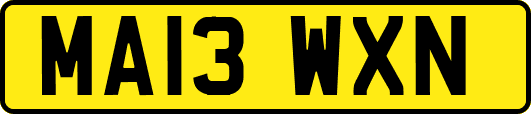 MA13WXN