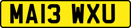 MA13WXU