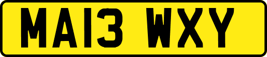 MA13WXY