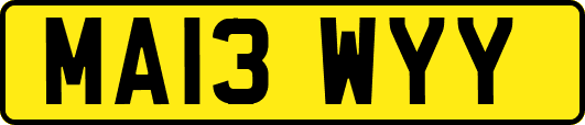 MA13WYY