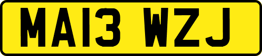 MA13WZJ