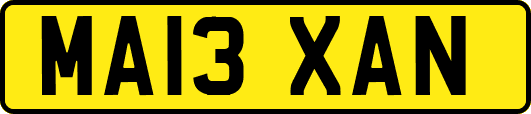 MA13XAN
