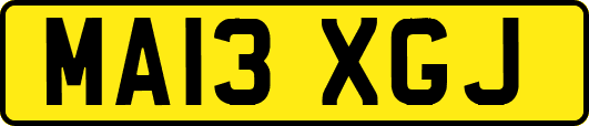 MA13XGJ